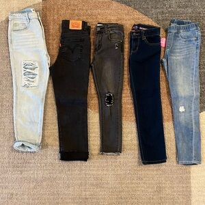 Kids Jeans Assorted Colors